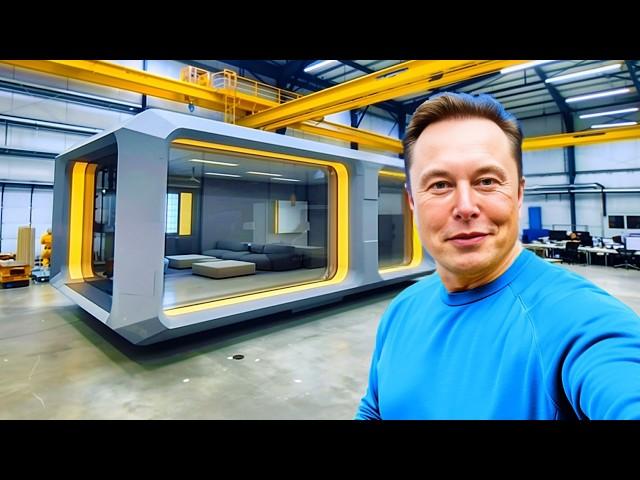 Elon Musk's Tesla House Is FINALLY Here!