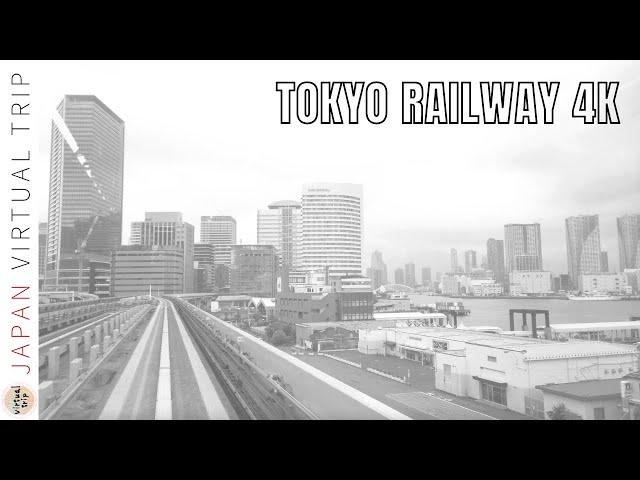 [4K] Yurikamome Line Tokyo | Cab View | Go to Odaiba Area | Japan, 2021 (ゆりかもめ )