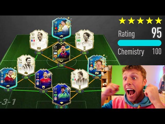 WORLDS FIRST 195 RATED FUT DRAFT!! - FIFA 20