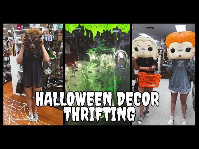 Thrift For Halloween With Me!  Retro, Vintage, Halloween Hunting 2024