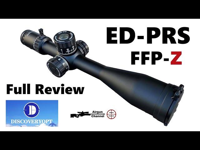 Gen 2 Discovery Optics ED-PRS-Z 5X-25X FFP Rifle Scope Review with my LCS SK19 Air Rifle