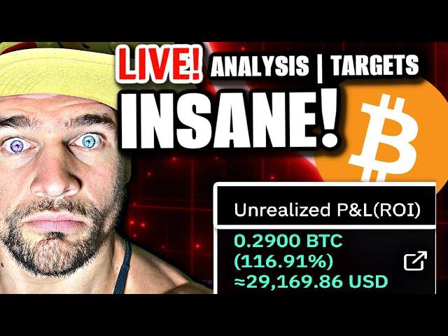 LIVE CRYPTO TRADING - THIS IS SERIOUS!!!! (I AM GOING TO LONG BITCOIN!!!!!!!)