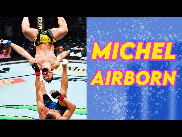 3 Minutes of Michel Pereira Fighting Like Someone Told Him the Floor is Lava or Something