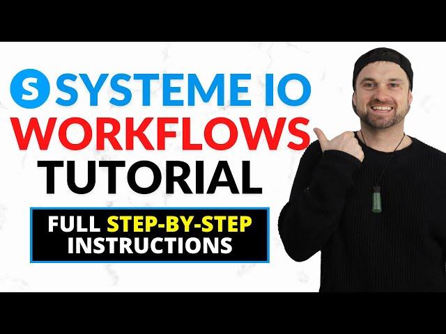 Systeme io Workflows Tutorial ️ Visually Automate Your Marketing