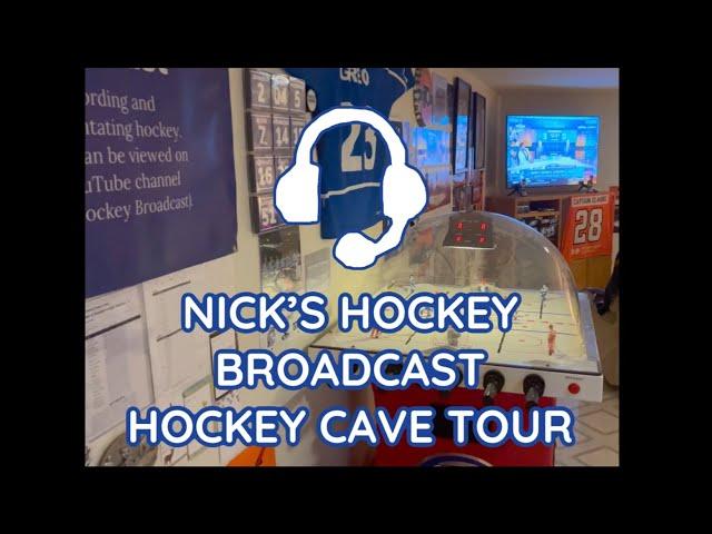 Nick's Hockey Broadcast Hockey Cave Tour