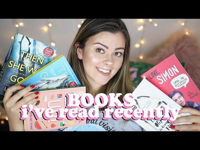 BOOKS I'VE READ RECENTLY - THRILLERS / YA / FICTION BOOK HAUL | LUCY WOOD