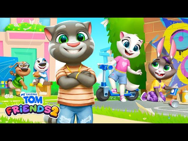 Pre-register or stay mid  My Talking Tom Friends 2 REWARD