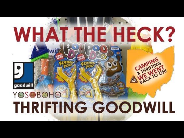 SHALL WE COMPARE?  Are Ohio Goodwills over the border better than West Virginia? Thrift for Resale!