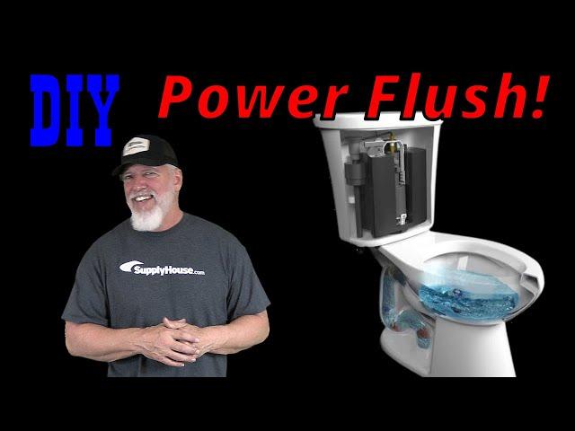 Lead Pipe & Soldered Flange: Power Flush Toilet at Strokers Ice House!