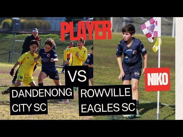 Dandenong City SC vs Rowville Eagles SC U13A Boys Sunday South