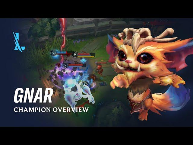 Gnar Champion Overview | Gameplay - League of Legends: Wild Rift