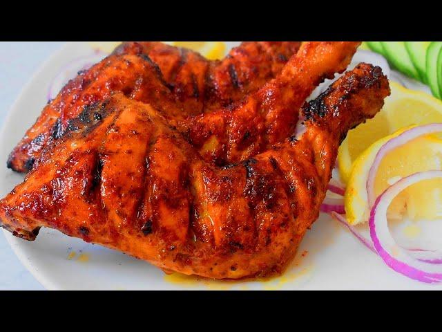 Restaurant jesa Perfect Tandoori Chicken Without Oven |Chicken Tandoori Recipe by lively cooking