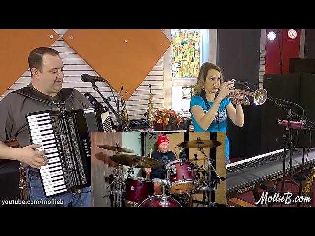 North Shore Polka with Mollie B, Ted Lange, & Dana Lindblad (Home Session #25)