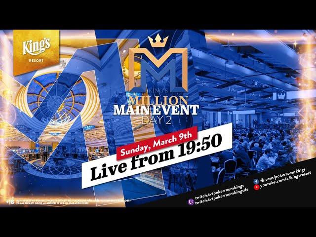  Final Table of €250 King's Million NLH Main Event live from King's Resort 