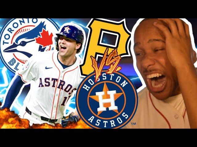 THAT'S WHAT YOU GET || PIRATES VS ASTROS GAME 1 HIGHLIGHTS FAN REACTION