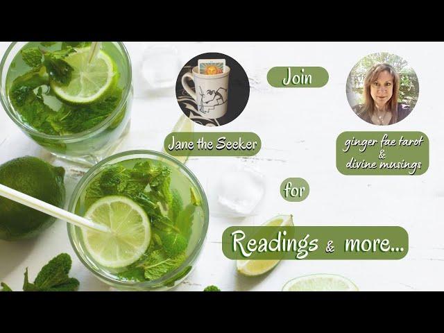 Live #minireadings with ginger fae tarot & divine musings #tarot #oracle