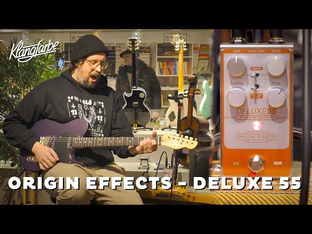 Origin Effects Deluxe 55 - Der ultimative Tweed-Sound im Pedalformat!