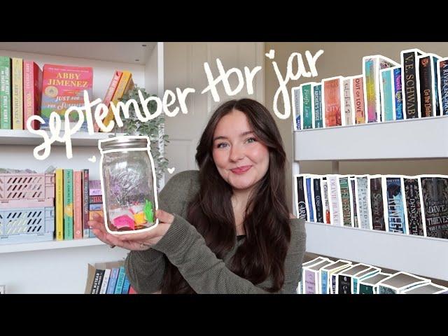 TBR jar prompts choose my September reads *my September tbr*