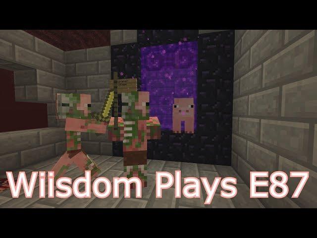 Wiisdom Plays Minecraft E87: modnaR