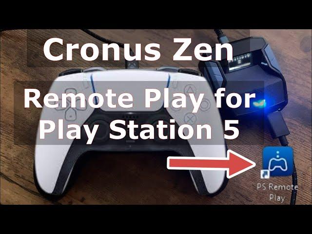Cronus Zen PlayStation 5 Remote Play set up - 2024