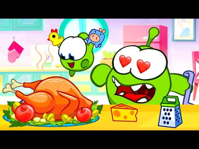 Om Nom Stories 🟢 Thanksgiving Chaos   Cartoon For Kids Super Toons TV