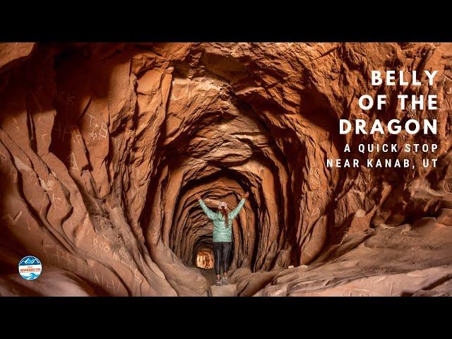 Belly of the Dragon, a Local Secret Near Kanab, Utah