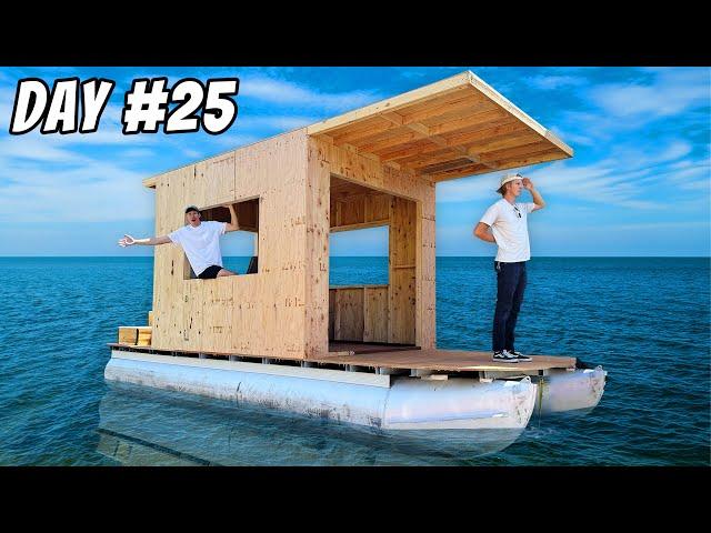 Turning Old Pontoon Boat into a Homemade House Boat!