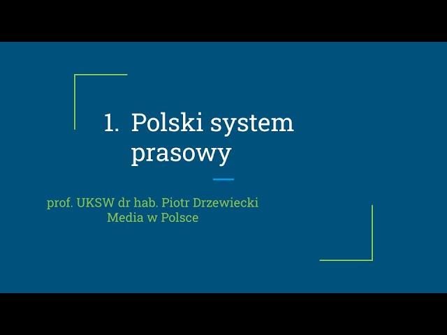 Polski system prasowy