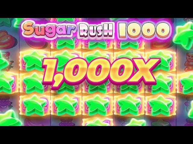 1000Х ЗА СПИН!!! ЧТО ЗА ДИКАЯ ПОЛЯНА!!! ЗАНЕС *** ЛЯМОВ В SUGAR RUSH 1000!!!