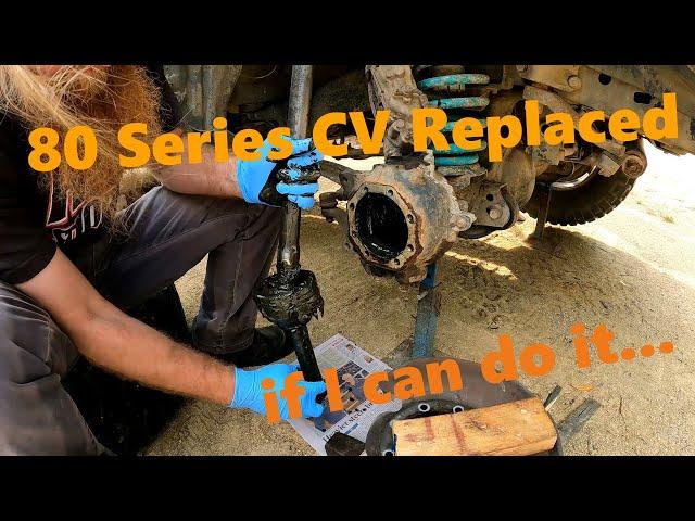 How to replace a CV joint | 80 Series Landcruiser