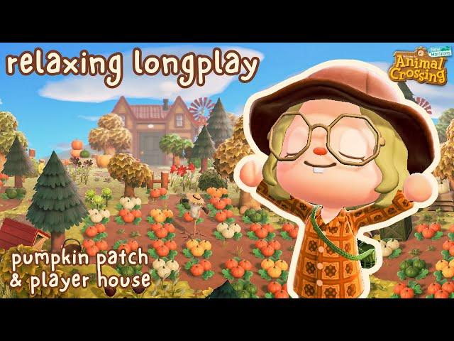 Relaxing Longplay (with commentary) - Pumpkin Patch & Player House 