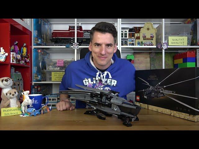 Upgrade des Flatterviechs mit weniger Farbseuche - LEGO® 10327 Dune Atreides Royal Ornithopter