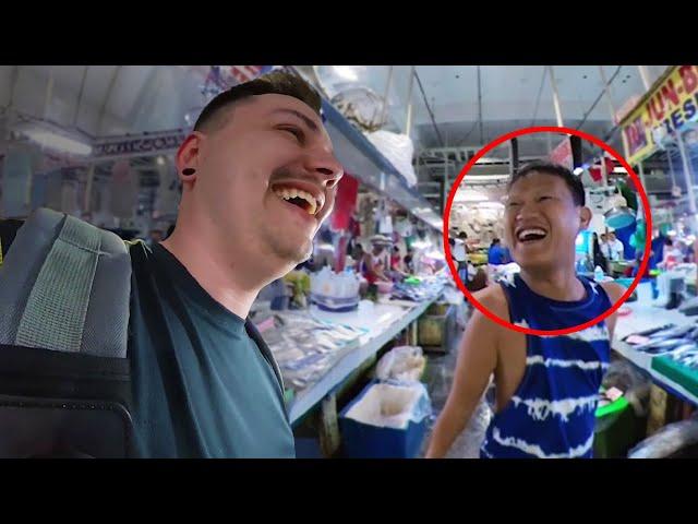 I Spoke FLUENT TAGALOG at A Filipino Market! 