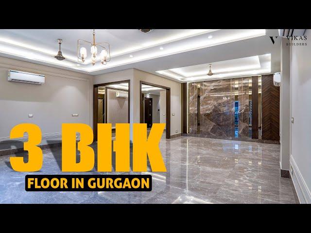 Beautiful Builder Floor Delhi NCR  II Property tour II Vikas builders