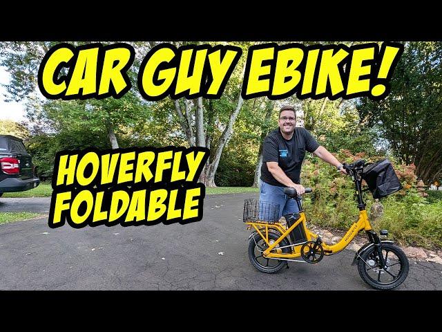 The perfect car swap e-bike! Foldable Hoverfly - end to end video with unboxing, assembly, ride!