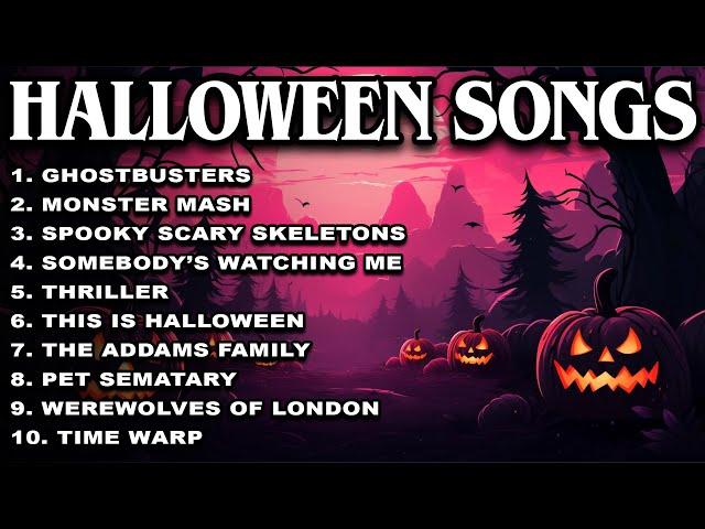 Top 50 Halloween Songs of All Time  Best Halloween Music Playlist