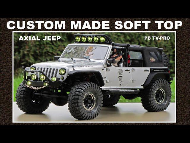 Axial SCX6 / SCX10 Jeep Rubicon Soft Top