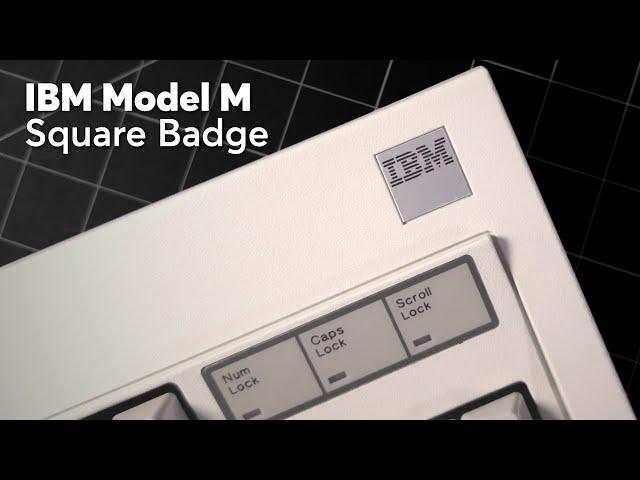 IBM Model M Square Badge Mechanical Keyboard | Best Model M Version!?