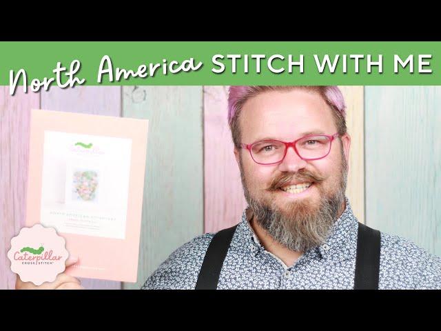 Stitch and Chat with Ford - North American Adventure | Caterpillar Cross Stitch