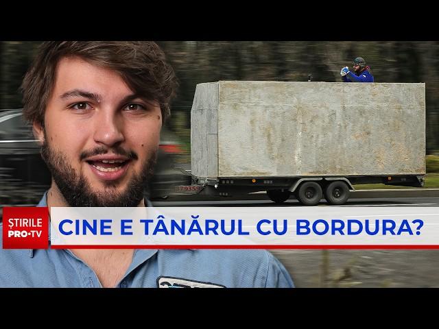 Am "Blocat" Traficul Capitalei Cu O Bordură Imensă