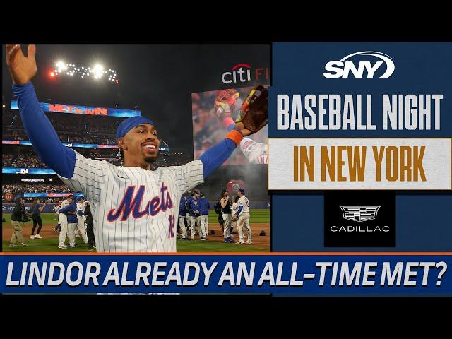 Where does Francisco Lindor rank among all-time Mets players?  | Baseball Night in NY | SNY