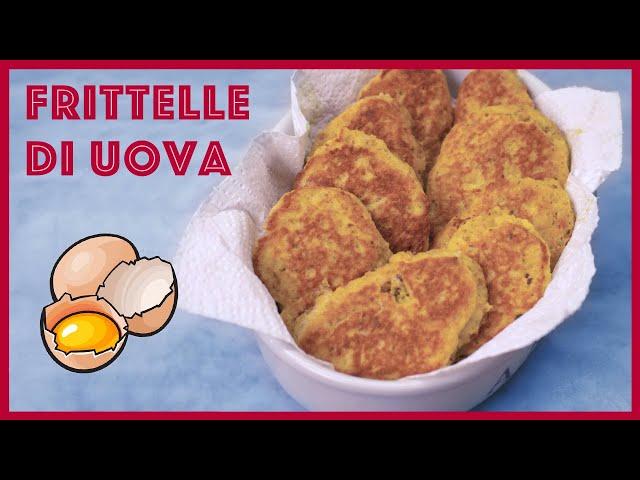 FRITTELLE DI UOVA SALATE | Polpettine di uova || Cucina Con Emilio