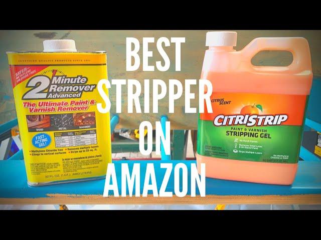 BEST Paint Stripper on AMAZON!!! | 2 Minute Remover vs. CitriStrip