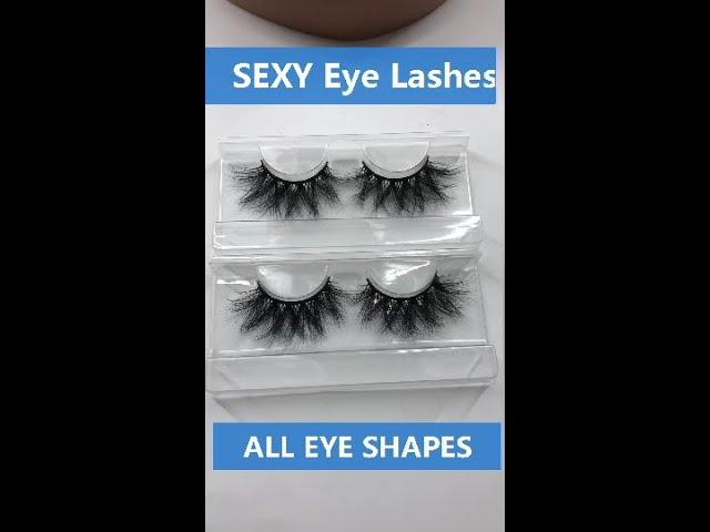SEXY EYE LASHES mink 3D lashes wholesale luxury eyelashes vendor GAO Lashes
