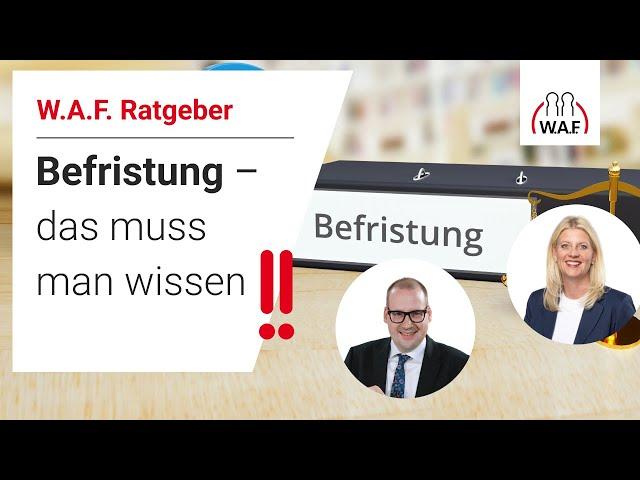 Befristung – das muss man wissen | Betriebsrat Video