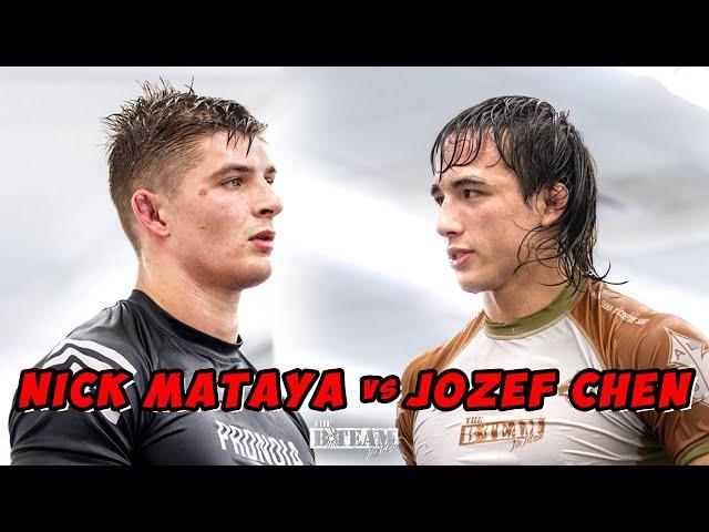 Jozef Chen vs Nick Mataya | CJI Full Training Round | B-Team Jiu-Jitsu