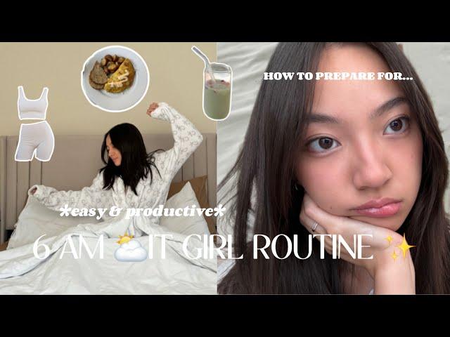 YOUR EASY GUIDE TO IT-GIRL MORNINGS! || workout, journal, meditate, healthy eats...