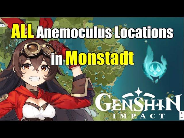 Every Mondstadt Anemoculus Location!