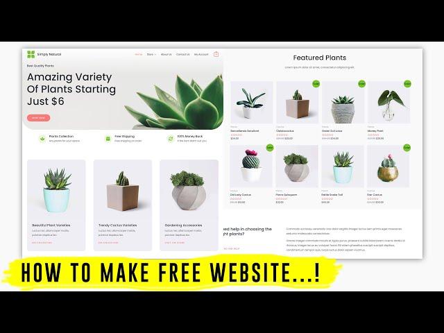 How to Create a Website For FREE | 2021