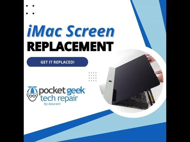 Pocket Geek Tech Repair Perth iMac Screen Replacement
